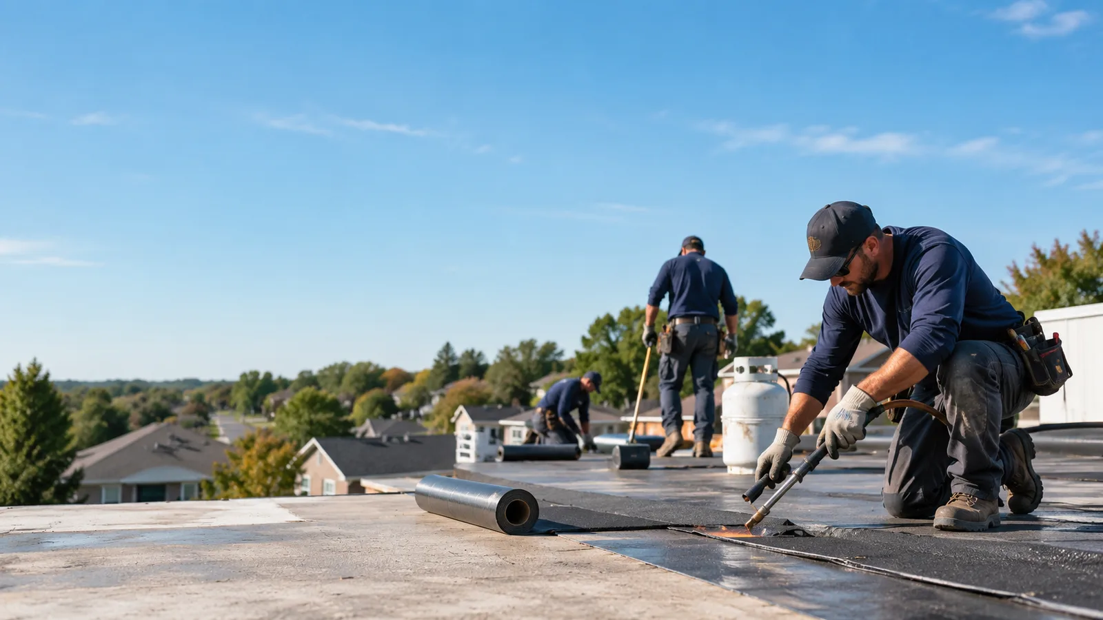 Flat Roof Leak Repair providers in Colfax, ND